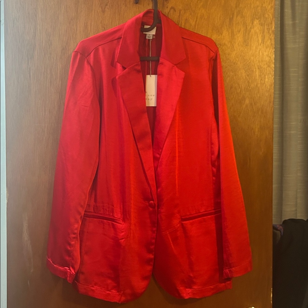 NWT a new day Red Women's Jacket